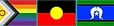 Progress Pride, Aboriginal and Torres Strait Islander flags