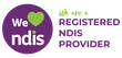 We are a registered NDIS provider